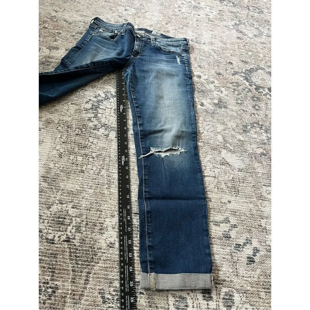 AG The Stilt Roll-Up Cigarette Roll-Up Jeans